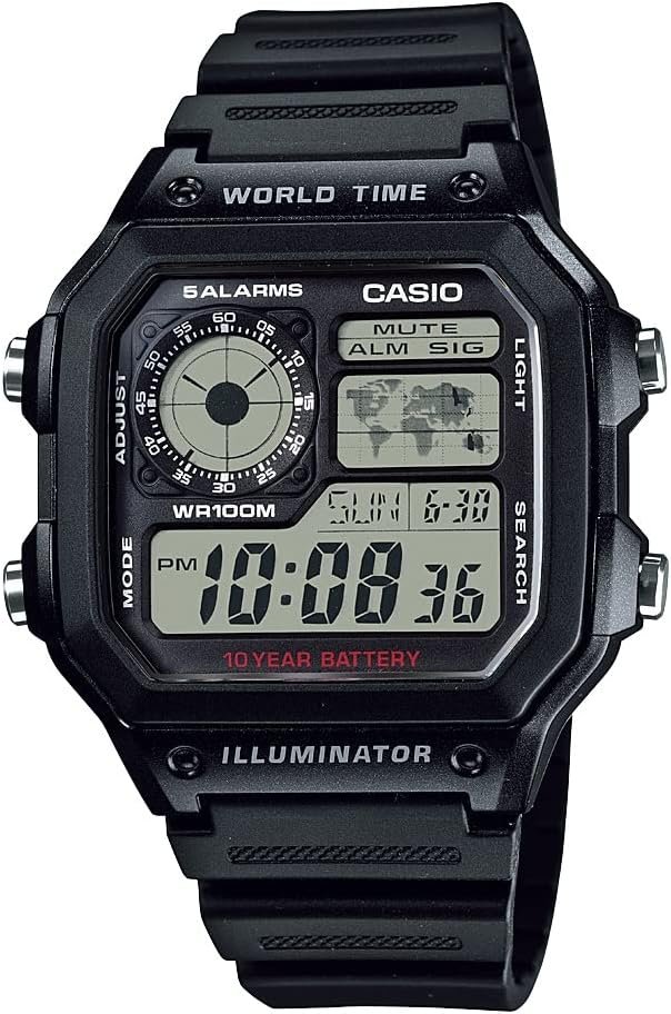 Casio AE-1200WH-1A Multifunción — foto principal