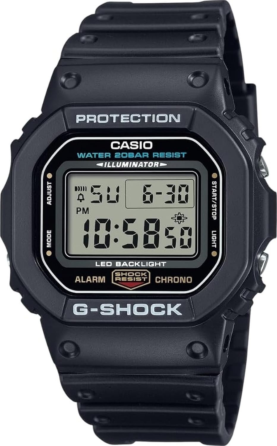 Casio G-Shock DW-5600E-1V Cuadrado Original — foto principal
