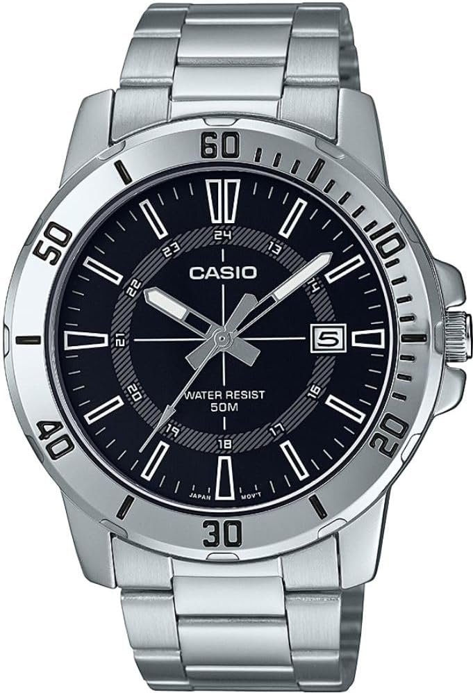 Casio MTP-VD01D-1CVUDF Vestir Plata — foto principal