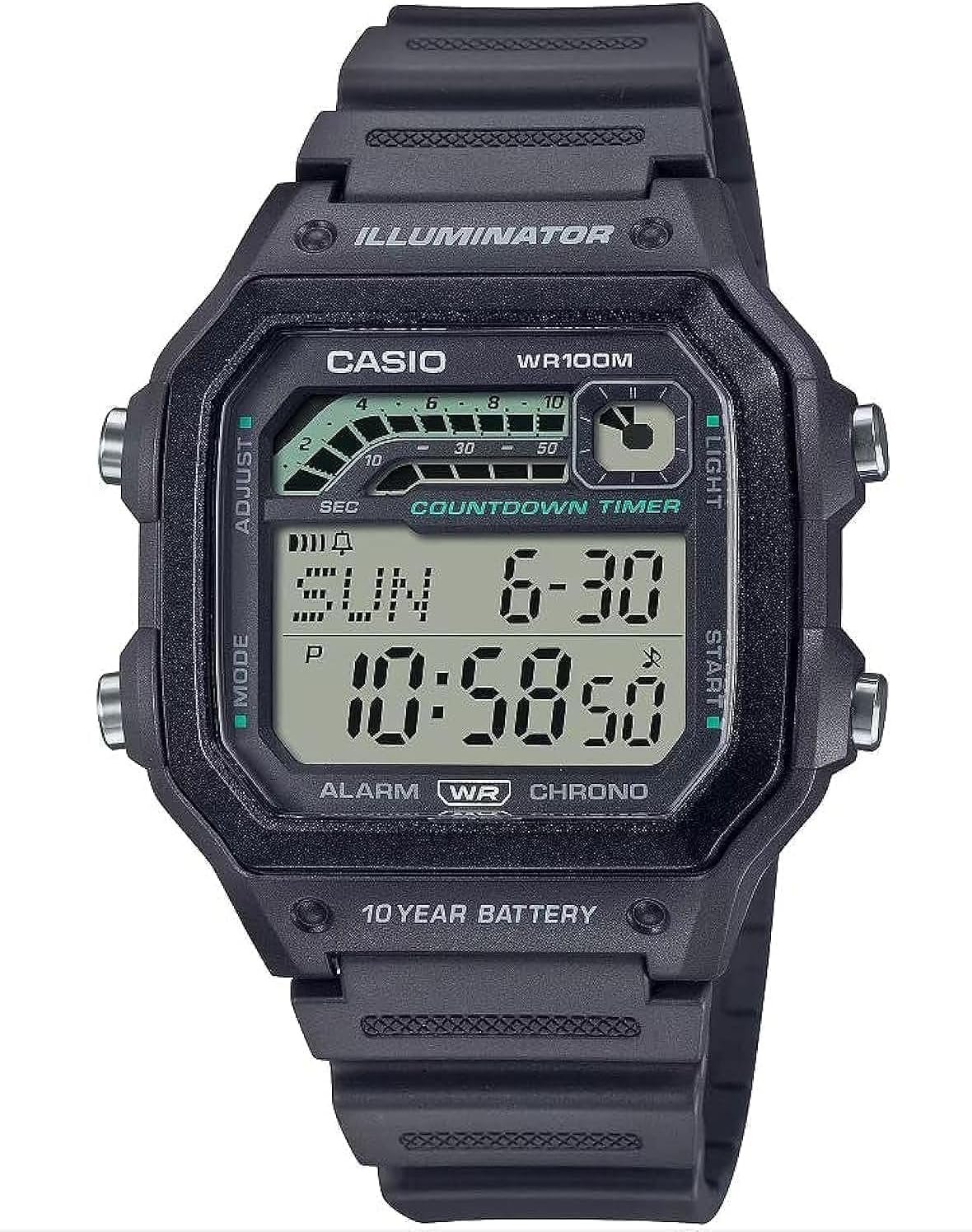 Casio WS-1600H-8AV Digital Deportivo — foto principal