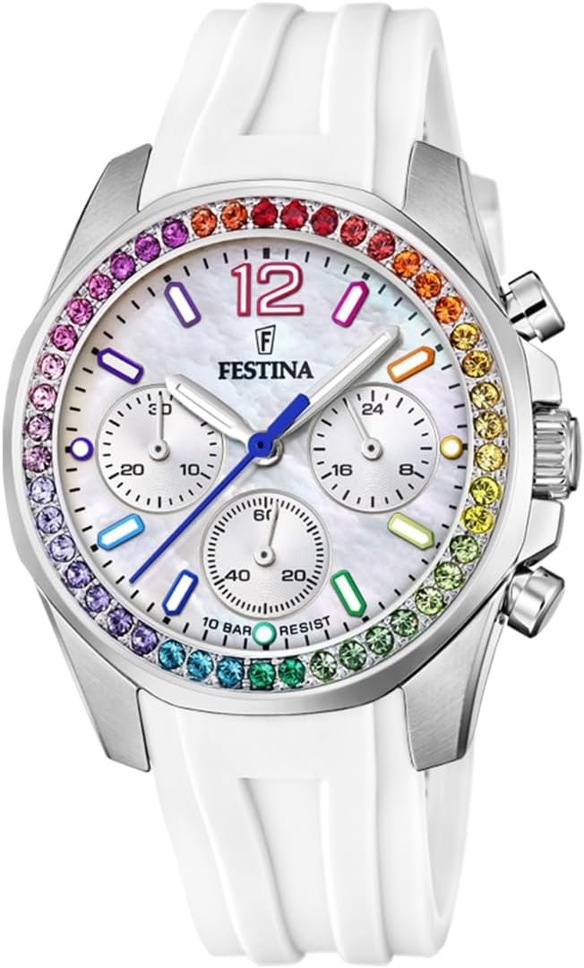 Festina Boyfriend F20610/2 Cronógrafo Mujer Caucho — foto principal