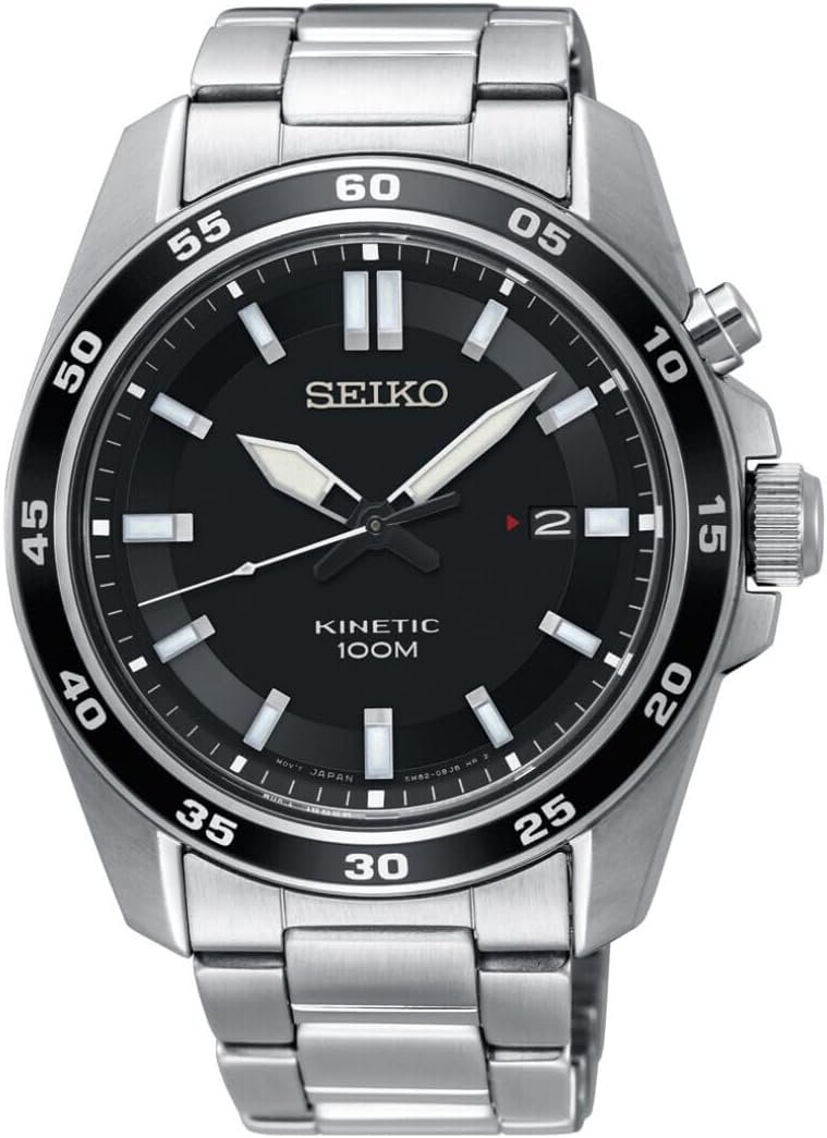 Seiko Kinetic Alemán Acero — foto principal